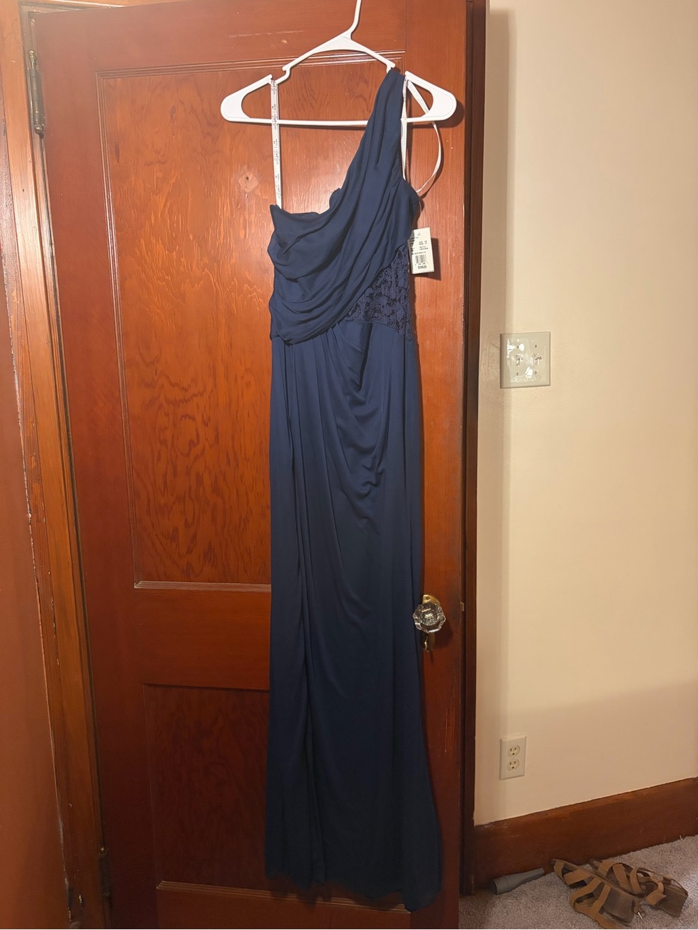 Marine size 4 bridesmaid dress
